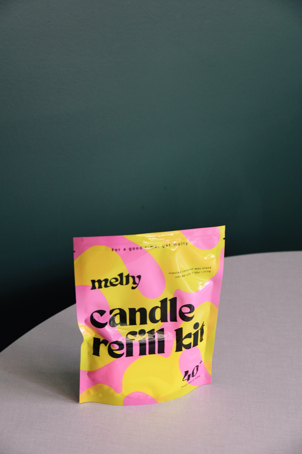 Candle Refill Kit - Fresh Lemon & Lilac | Fresh & Clean Fragrance by themelty.co™