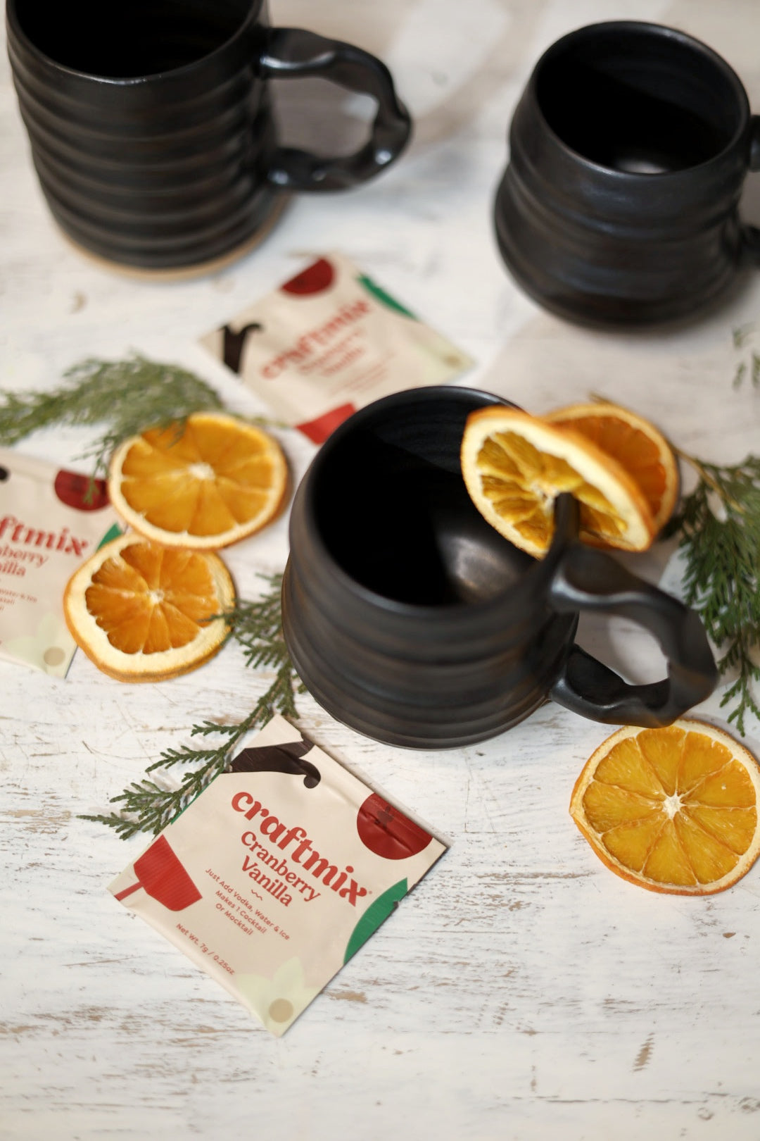 Cranberry Vanilla Cocktail / Mocktail Mixer - Single Packets