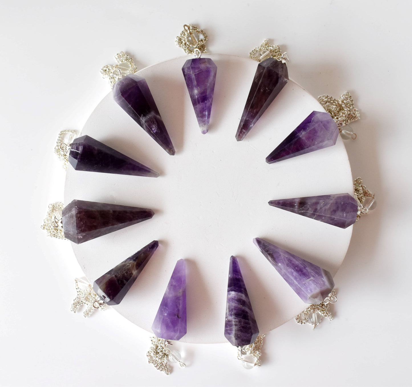 Amethyst Pendulum for Dowsing