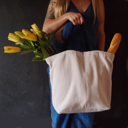 Matty Recycled Canvas Market Tote