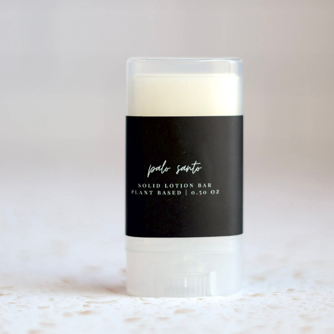 Solid Lotion Bar - Palo Santo by Benjamin Soap Co