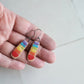 Rainbow Drop Earrings for Pride