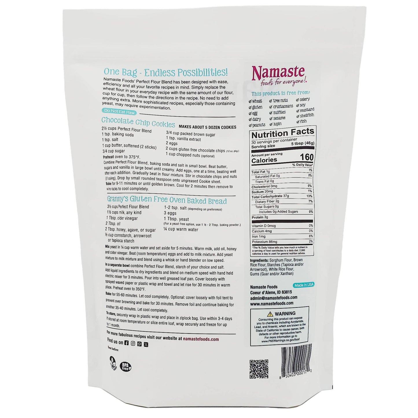 Gluten Free Perfect Flour Blend