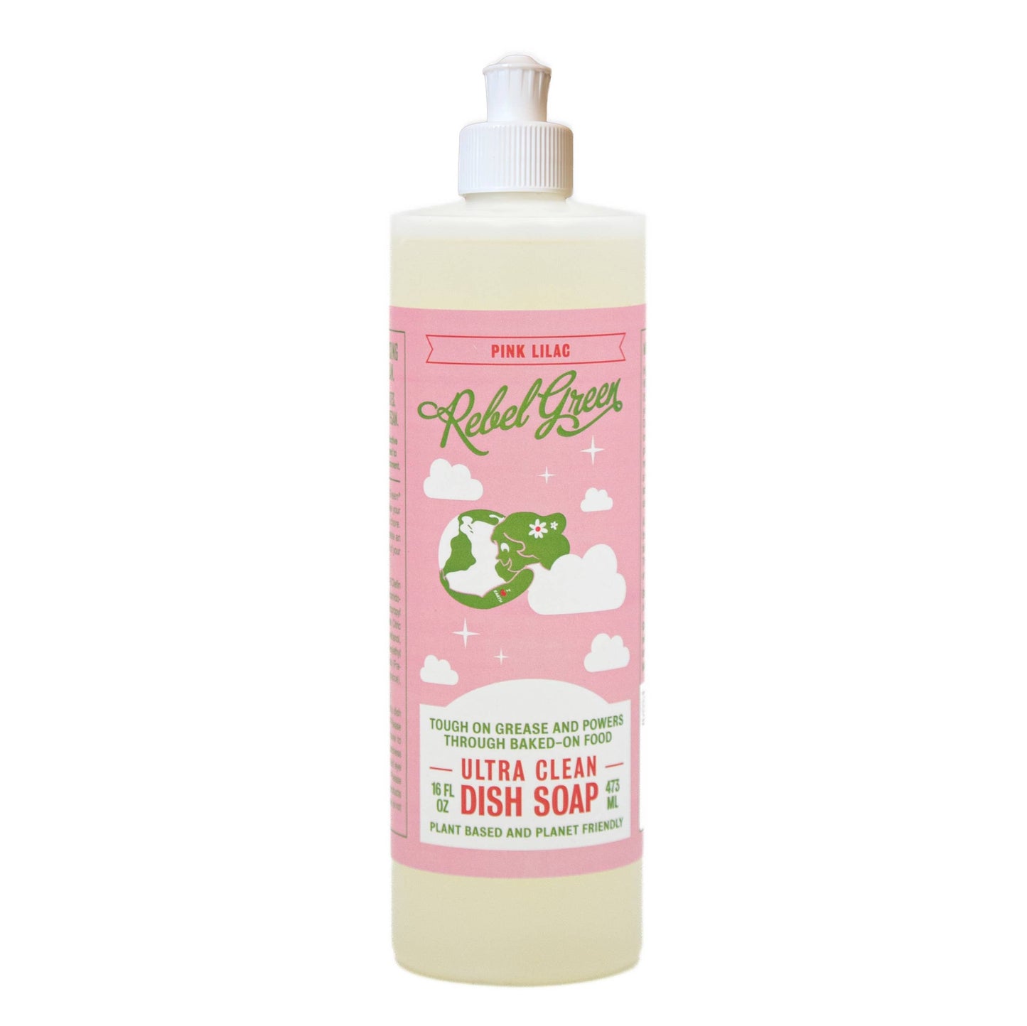 Rebel Green Dish Soap -9 fragrances 16 oz
