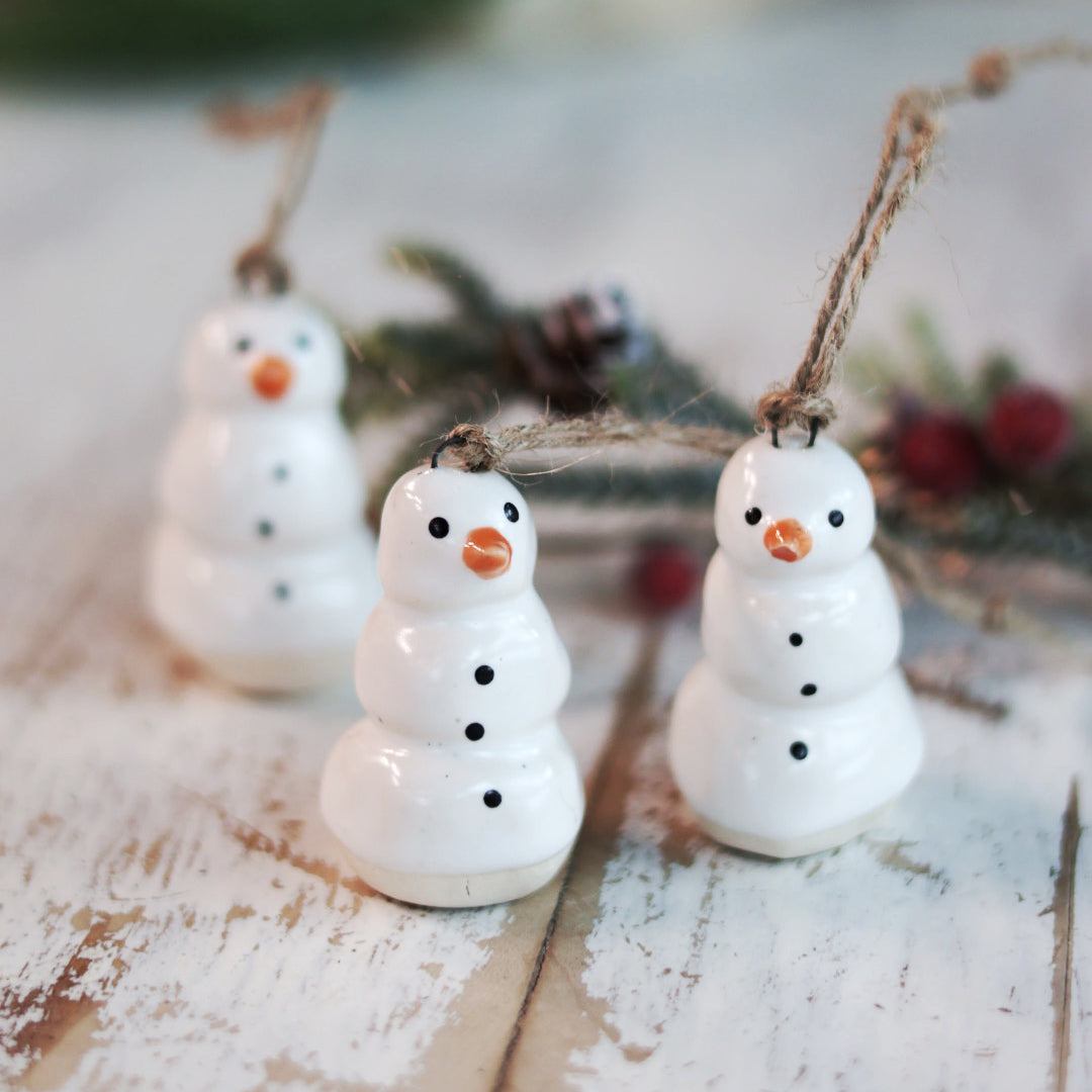 Tiny Snowman Ornament