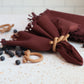 Cassidy Burgundy Cloth Napkin