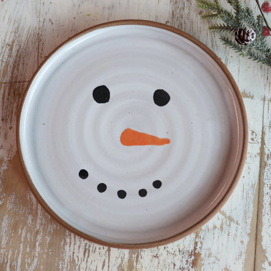 Snowman Plate | Large