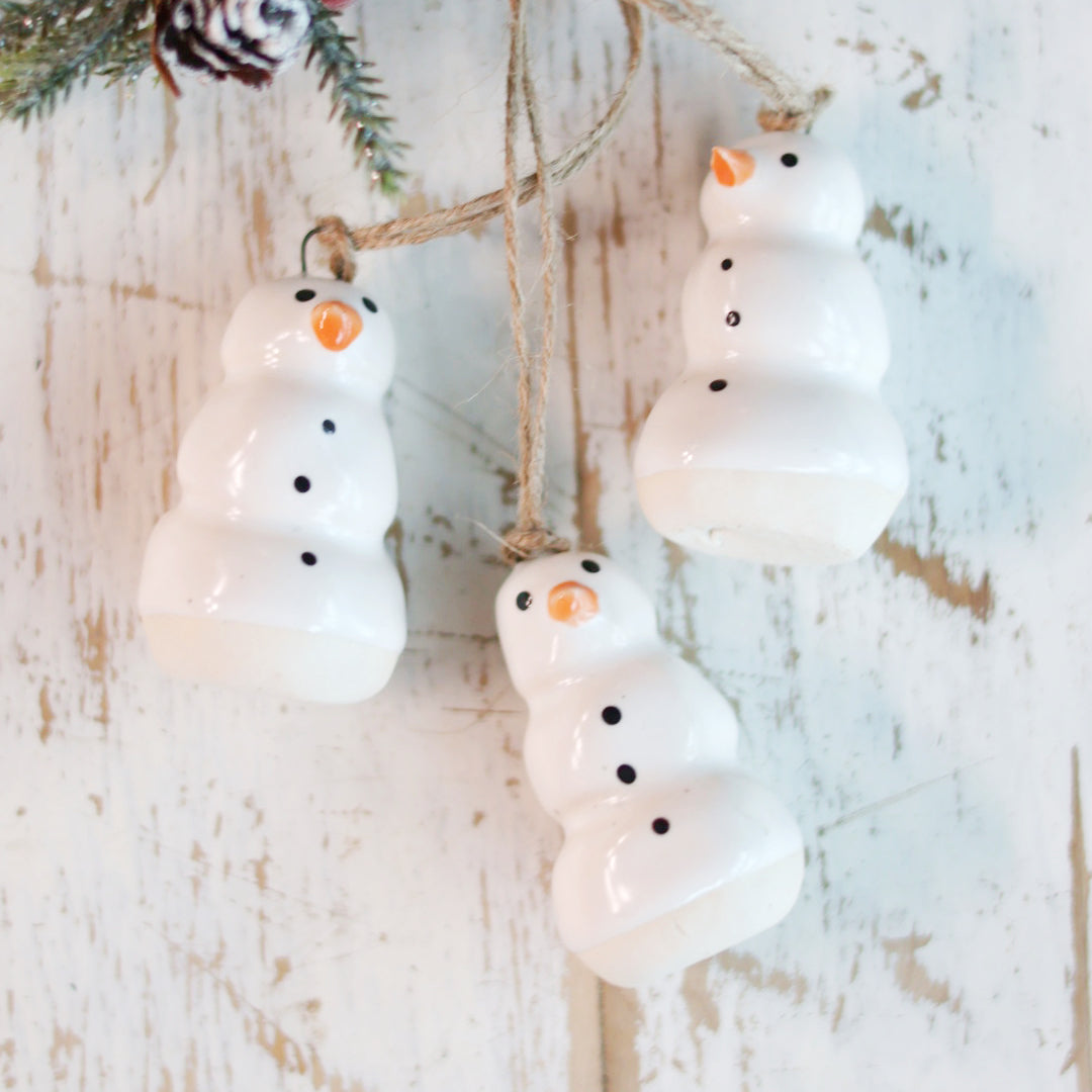 Tiny Snowman Ornament