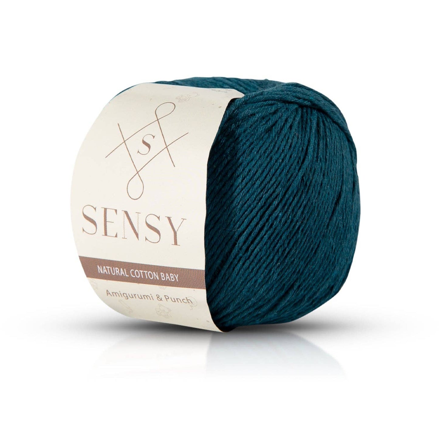 Sensy Premium 100% Soft Cotton Yarn for Amigurumi Knitting in 11 Color Options