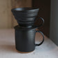 V60 Coffee Dripper - Fully Glazed in 2 Color Options