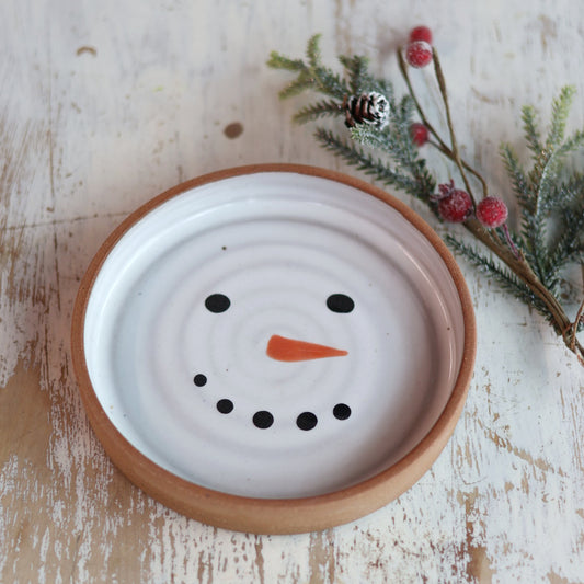 Snowman Cheese Plate | Small