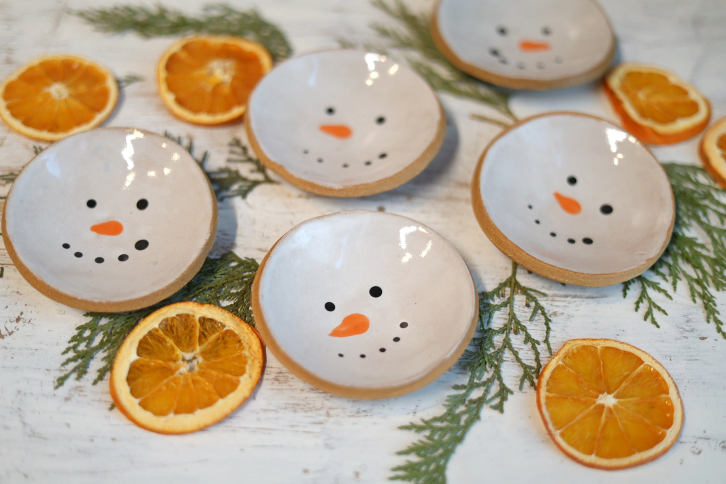 Snowman Trinket Dish