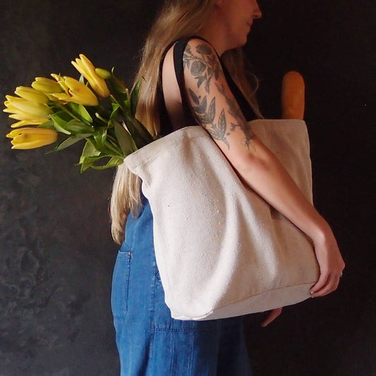 Matty Recycled Canvas Market Tote