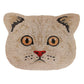 Natural Coir Tufted Cute Cat Face Door Mat