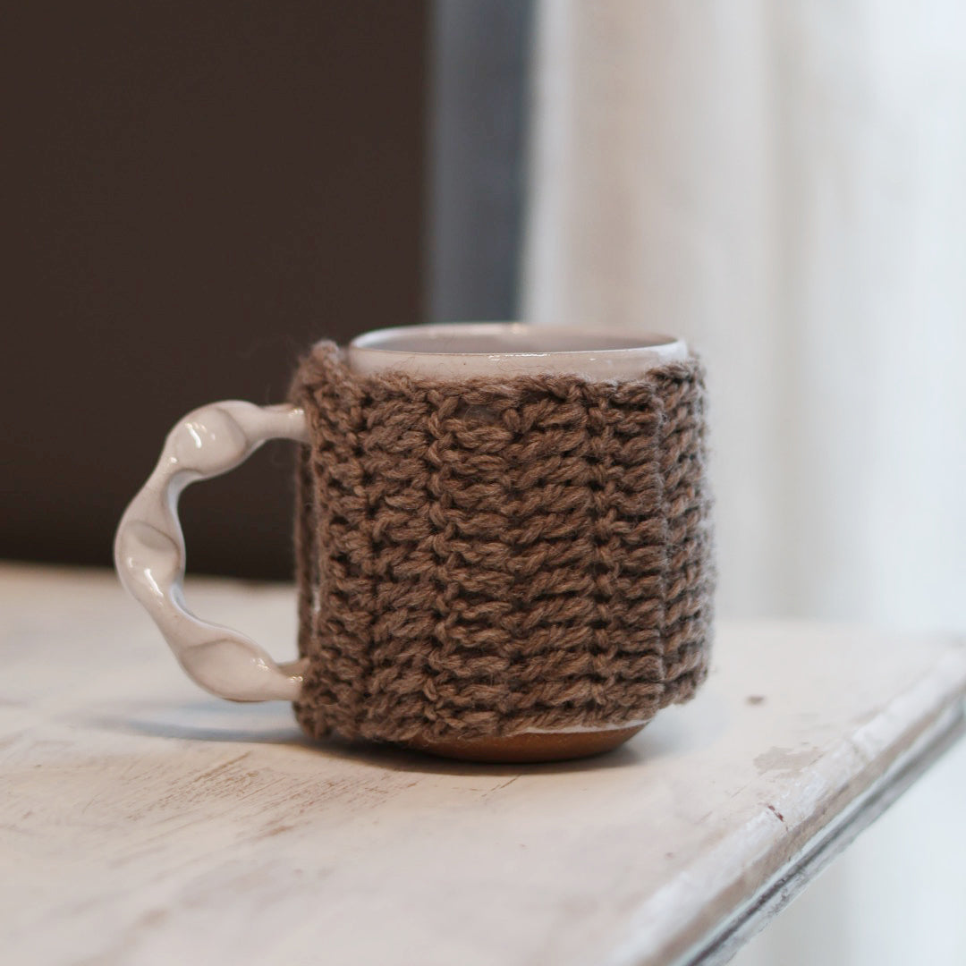 Mug Cozy | Crocheted mug warmer