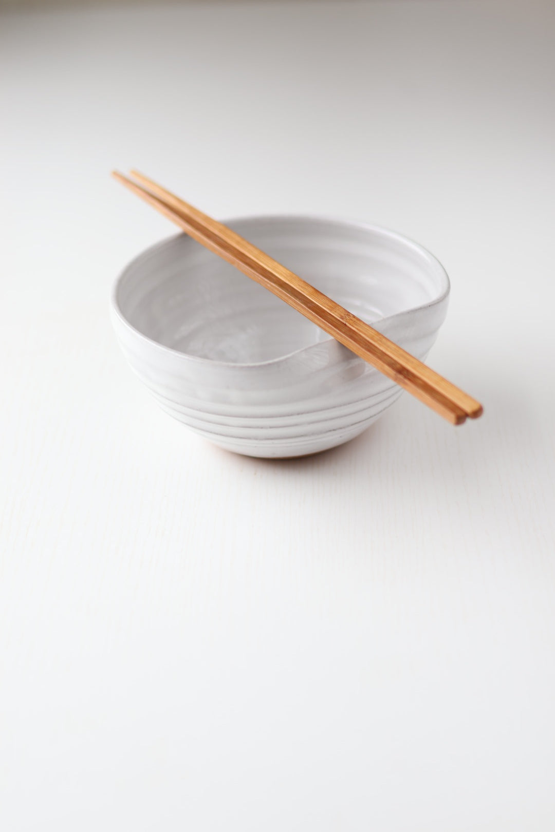 Noodle Bowl in White