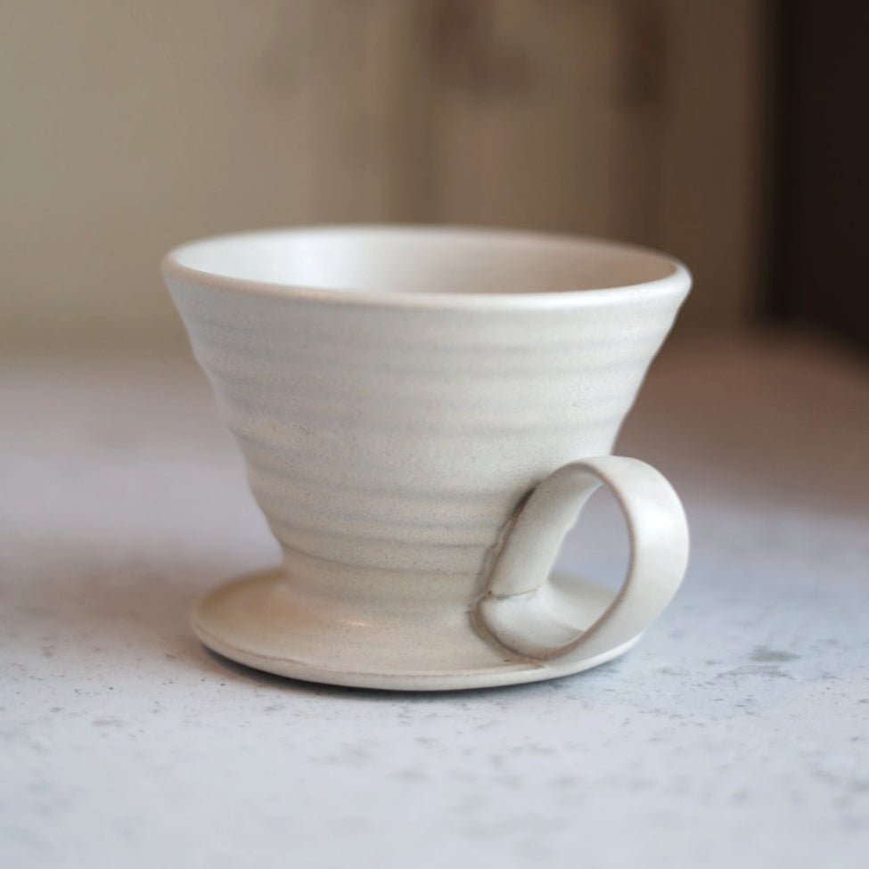 V60 Coffee Dripper - Fully Glazed in 2 Color Options