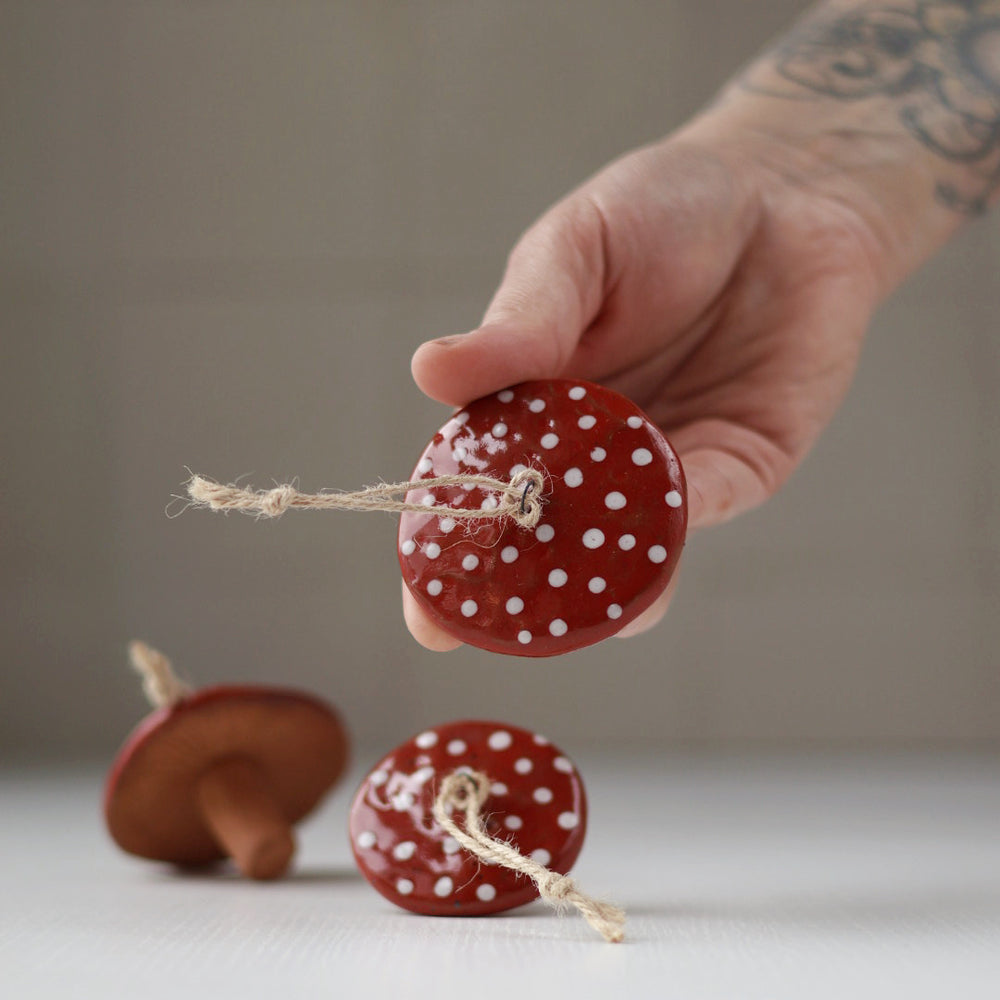 
                  
                    Red Mushroom Ornament
                  
                