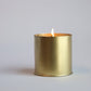 Forest Walk Candle in Gold Tin