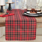 Plaid Design Table Runner