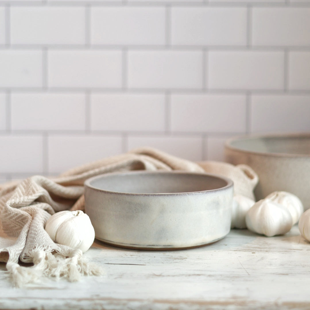 Small Minimalist Bowl in Cream