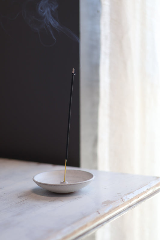 Incense Dish | Cream Small