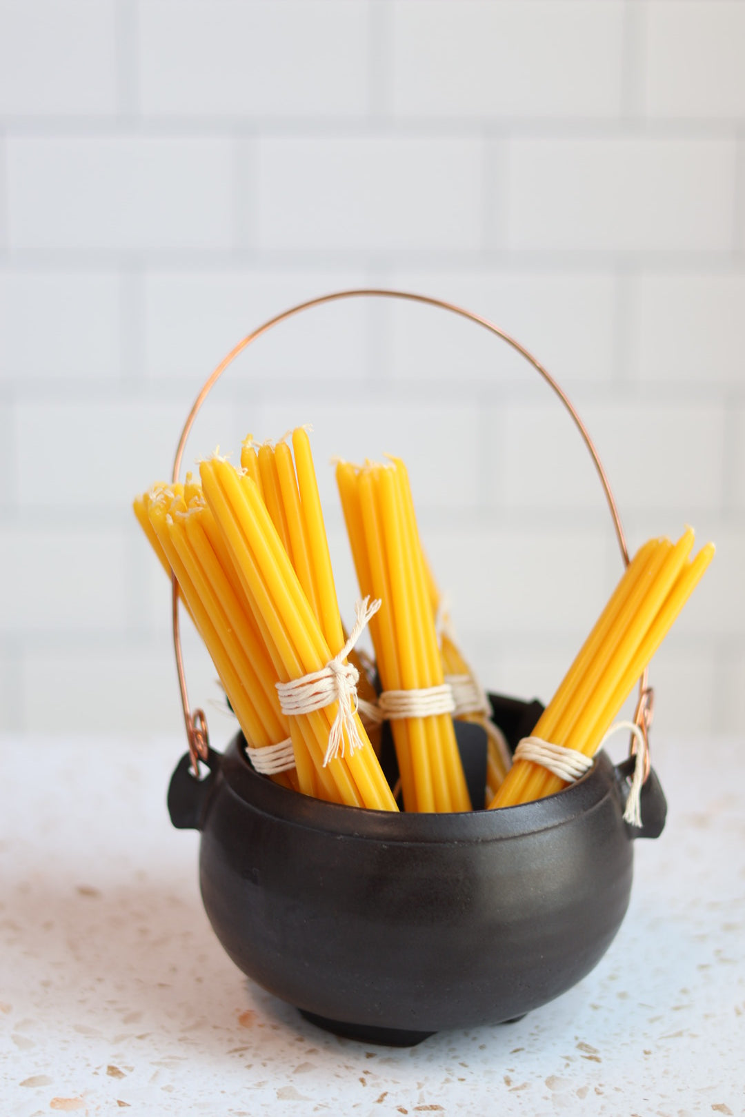 Beeswax Slender Candles set of 12