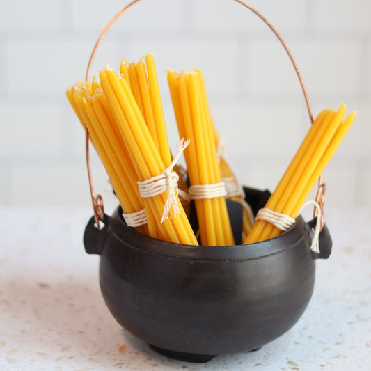 Beeswax Slender Candles set of 12