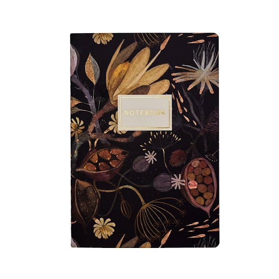 Small Notebook Night Flowers