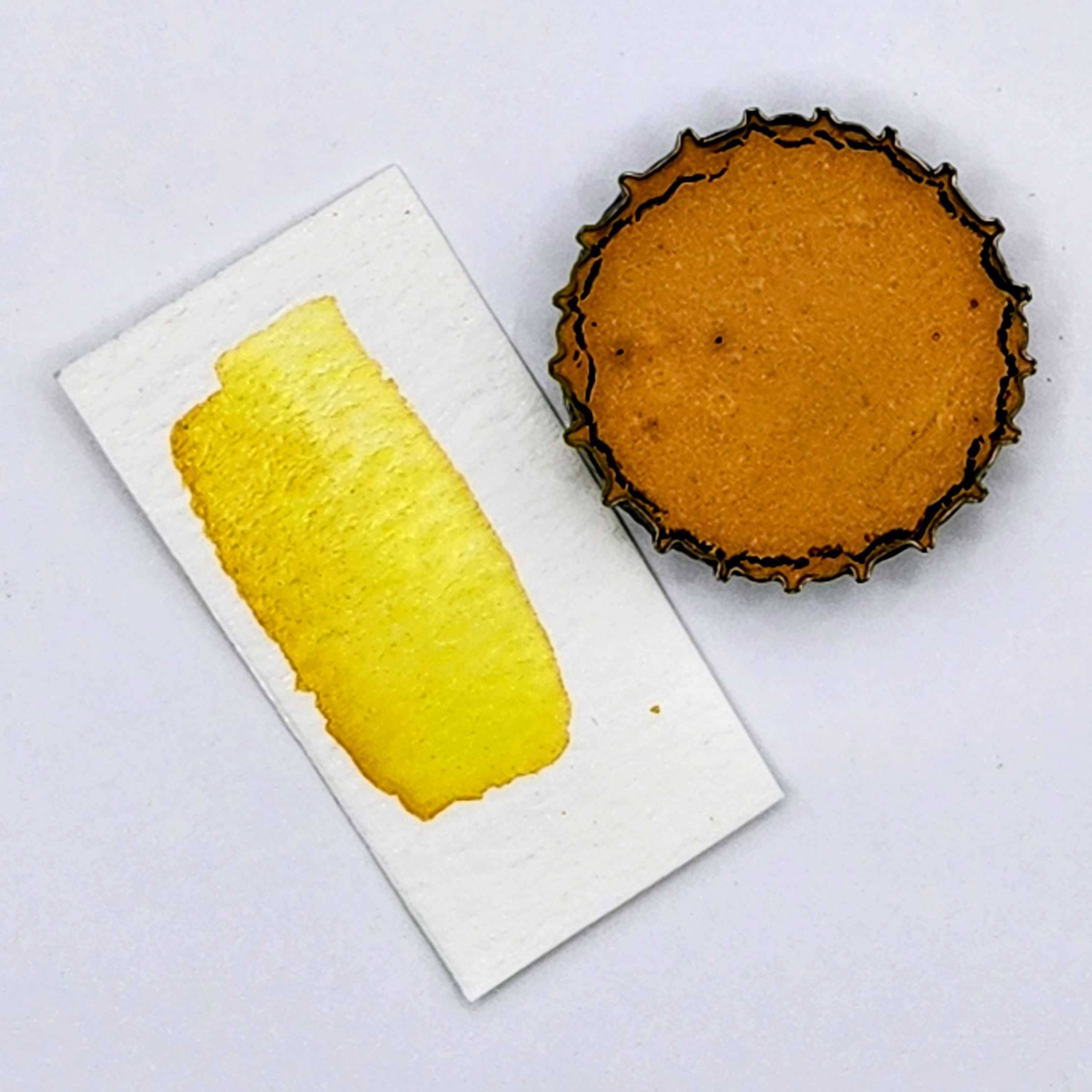 Watercolor Sticky Cap - Fall 2025 - Banana Slug – Rebecca Graves Pottery