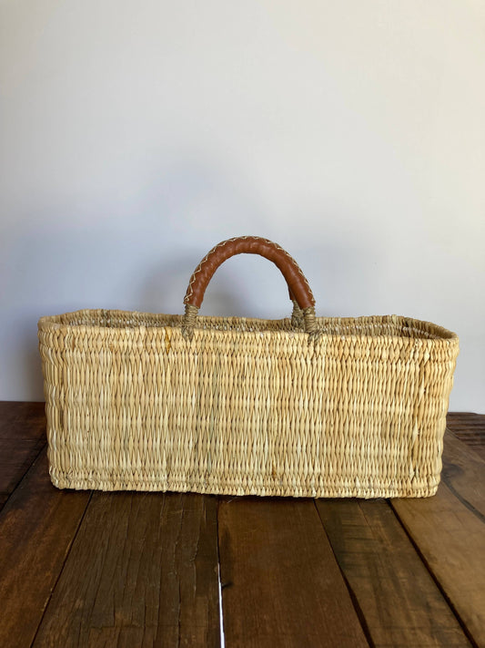 Garden Trug Basket, Brown: Natural