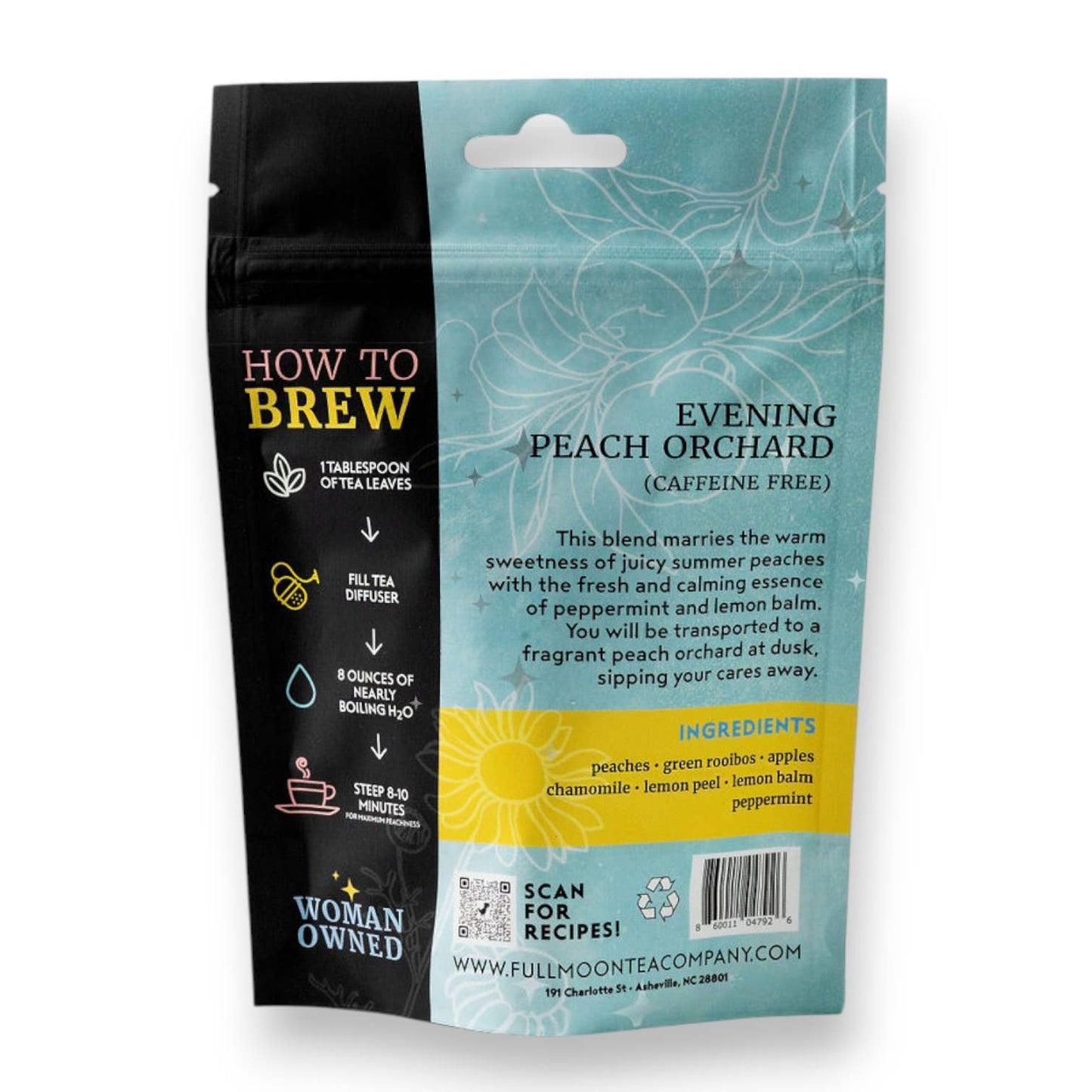 Evening Peach Orchard Tea - Premium Loose Leaf Caffeine-free