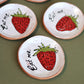 Strawberry Eat Me Earthenware mini plate