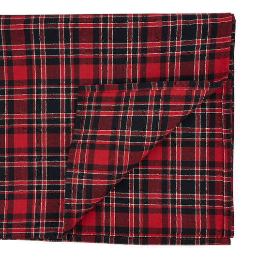 Plaid Design Table Runner
