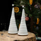 Handmade Ceramic Christmas Tree in White - 3 sizes