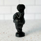 Venus of Willendorf Beeswax Candle | Black