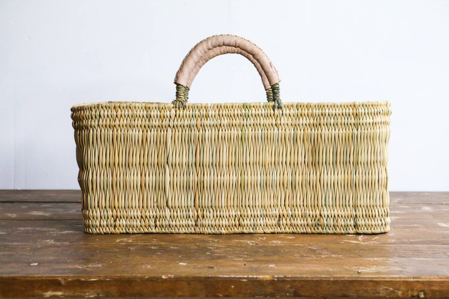 Garden Trug Basket, Brown: Natural