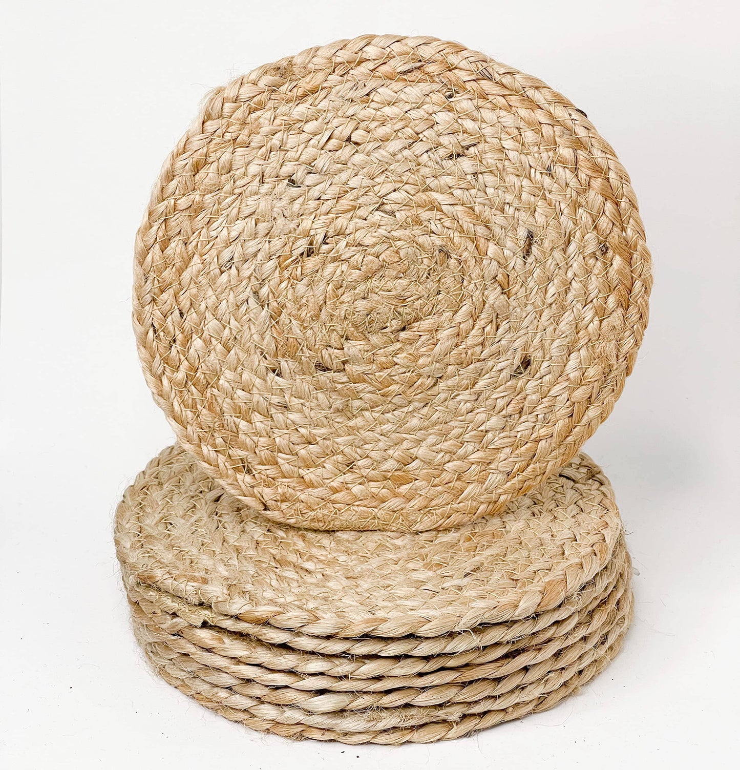 Natural Jute Braided 8 inch Trivet