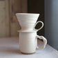 V60 Coffee Dripper - Fully Glazed in 2 Color Options