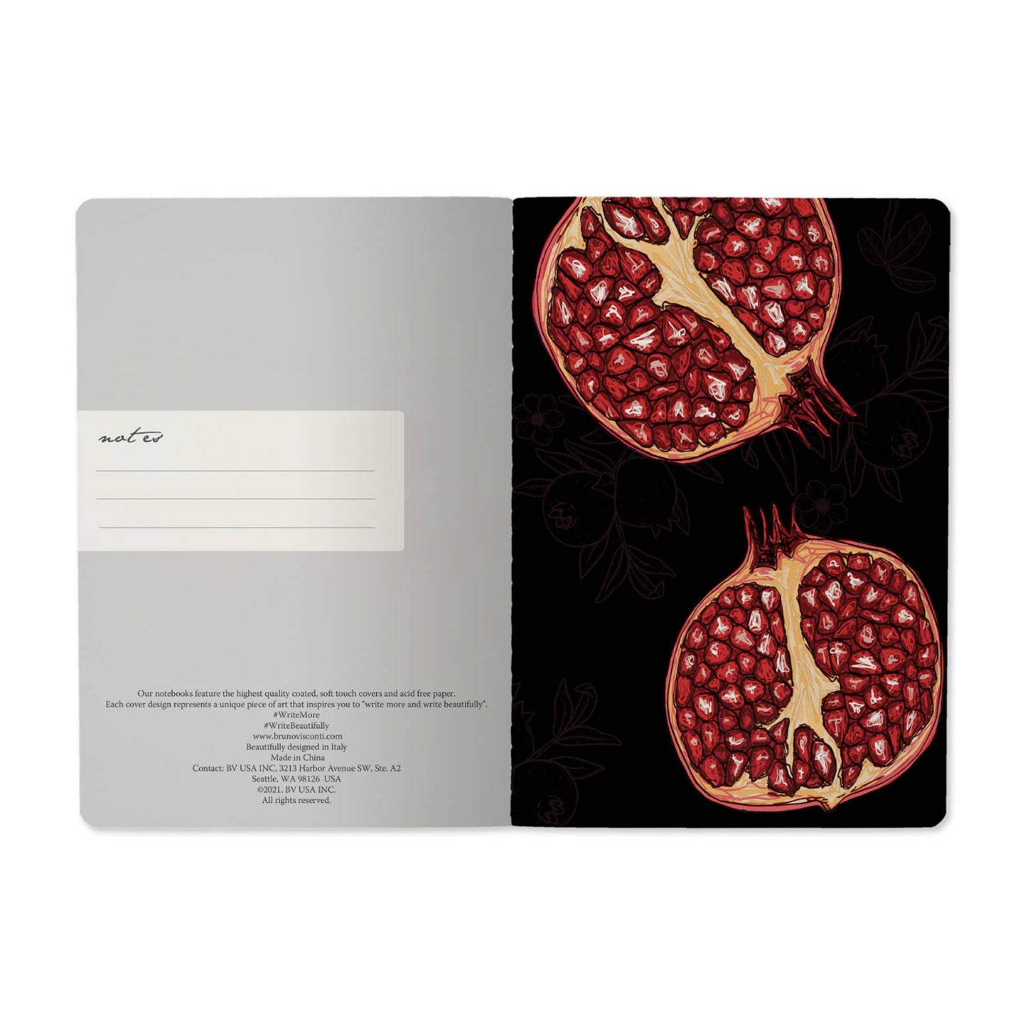 Pomegranate Notebook