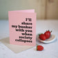 I'll share my bunker with you | Greeting card by Gravesco
