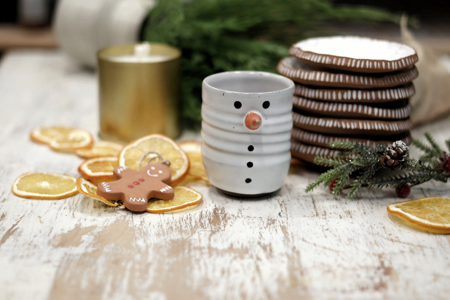 Snowman Reclamation Wine Cup