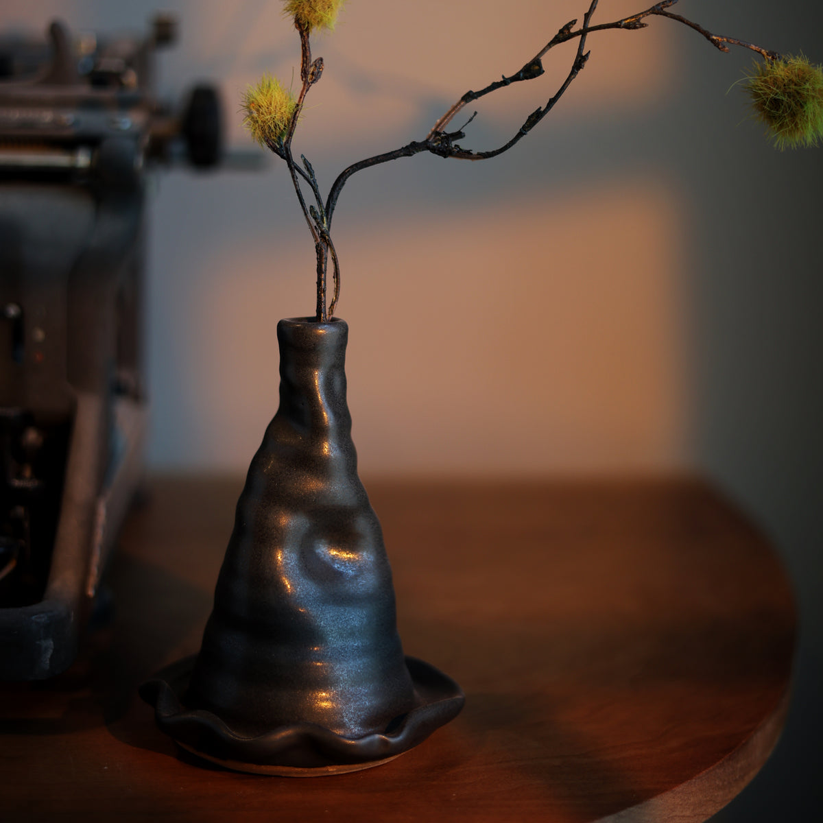 Black Witch Hat Vase | Slow Dark