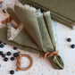 Jade Olive Cloth Napkin