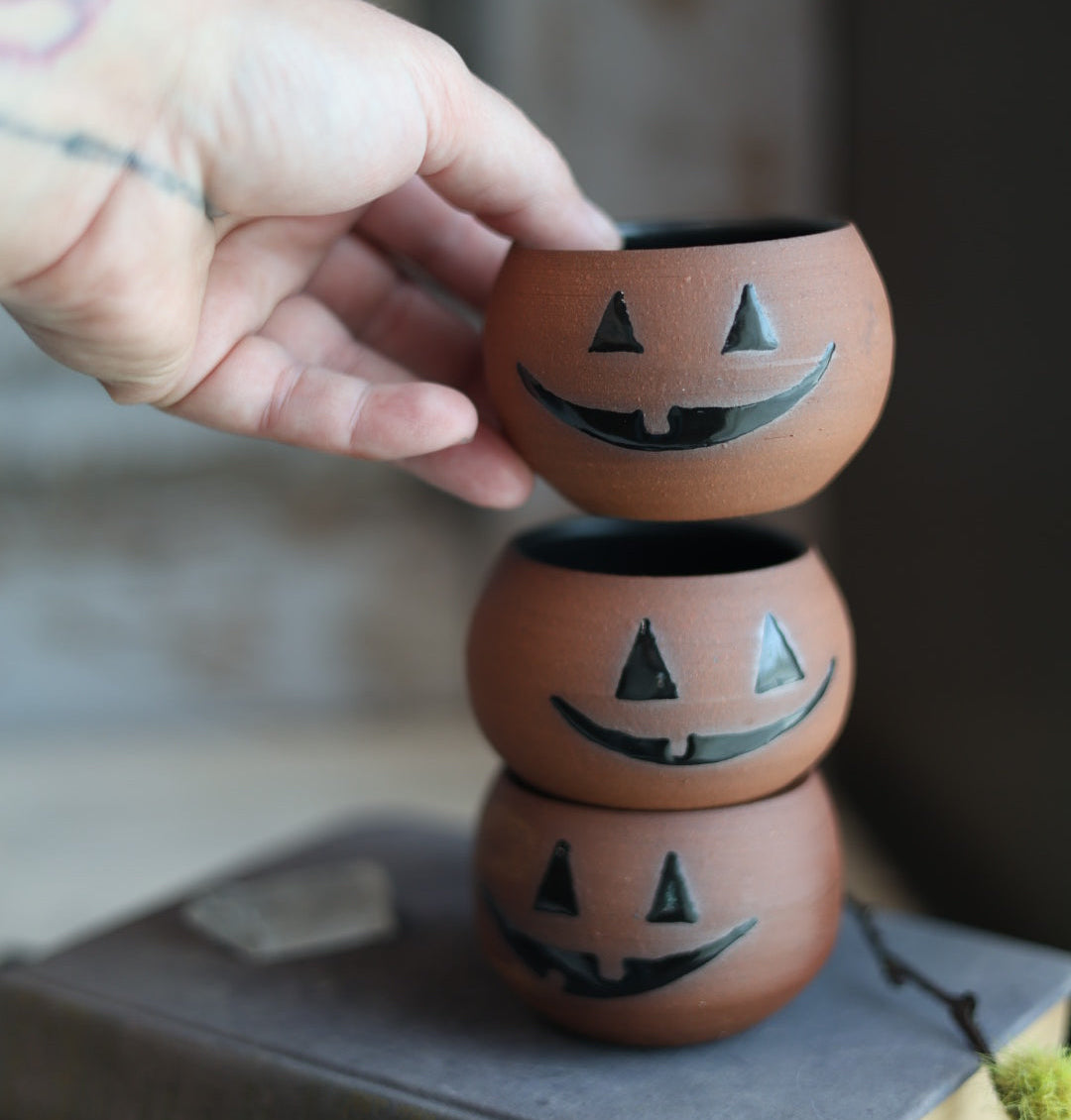 Little  Punkin' Cup | Handmade for Halloween