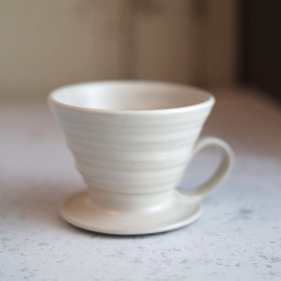 V60 Coffee Dripper - Fully Glazed in 2 Color Options