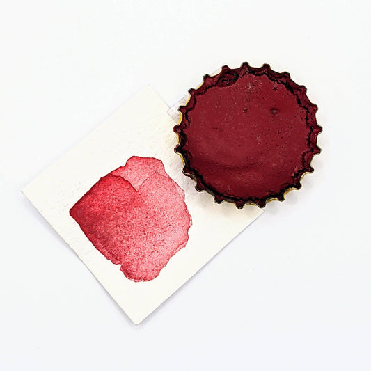 Watercolor Sticky Cap - Basic Red