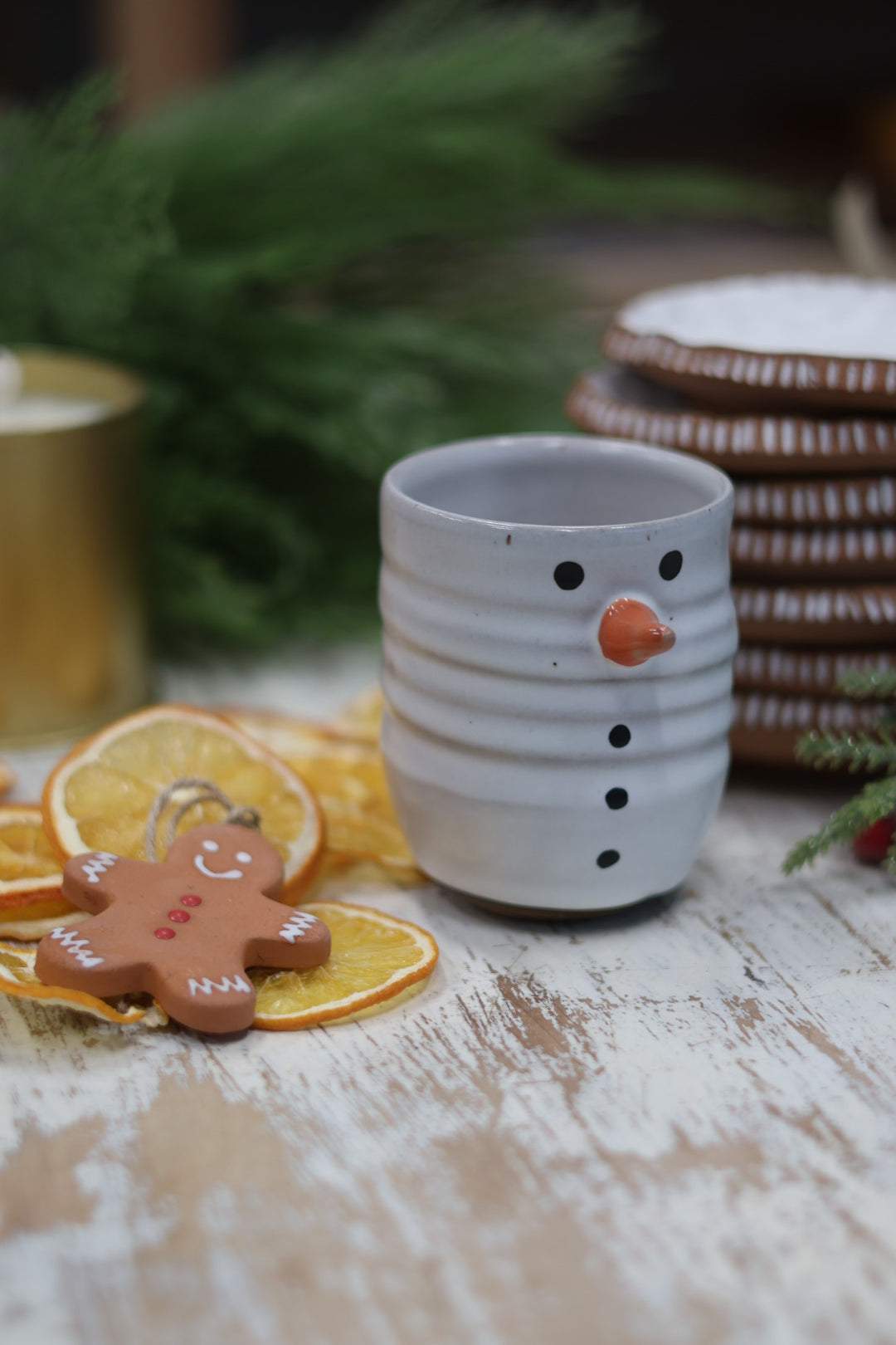 Snowman Reclamation Wine Cup