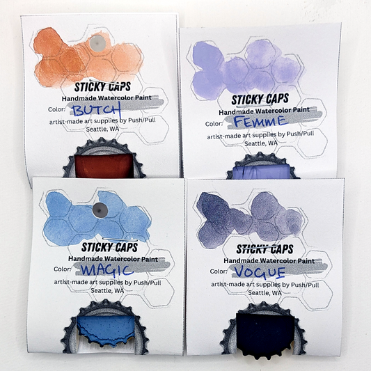 Watercolor Sticky Cap - Pride 2024 Limited Edition - Butch