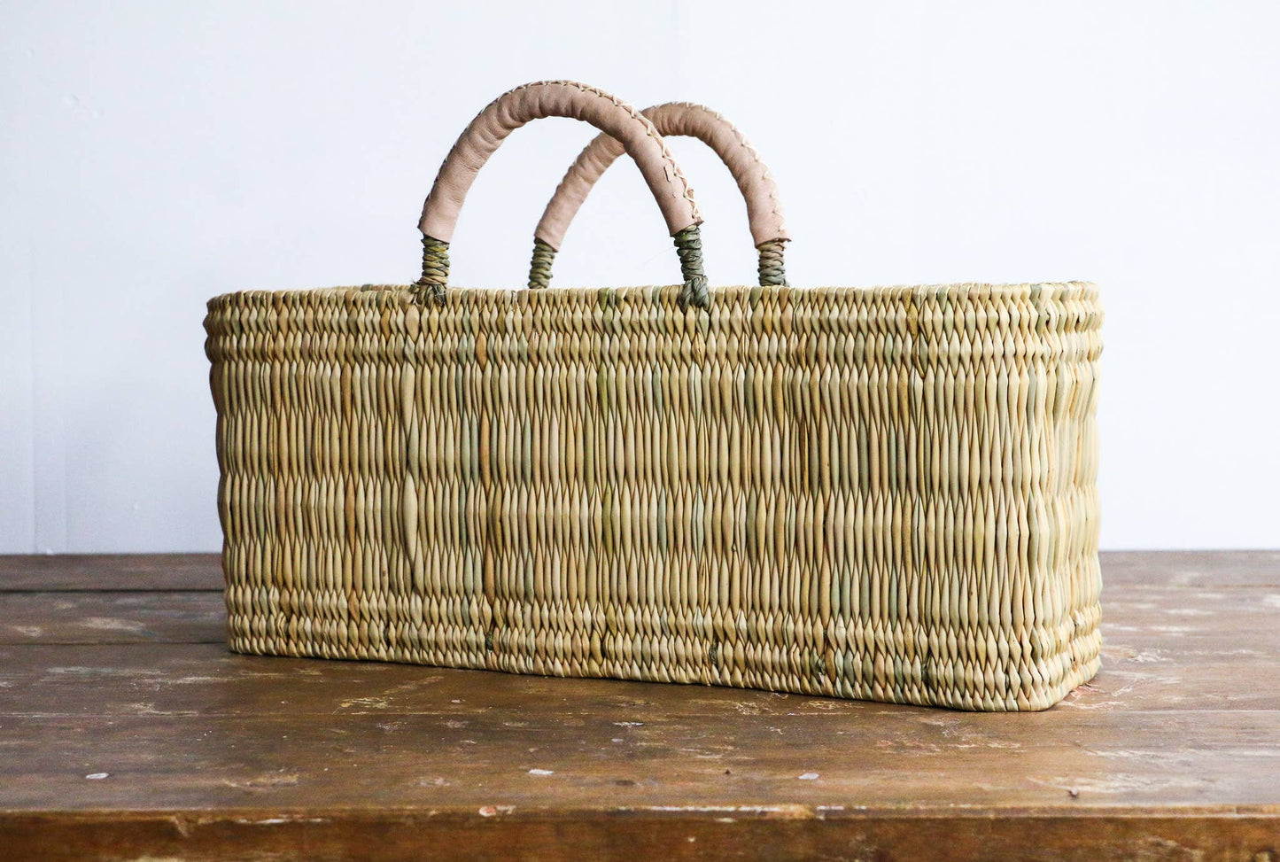 Garden Trug Basket, Brown: Natural